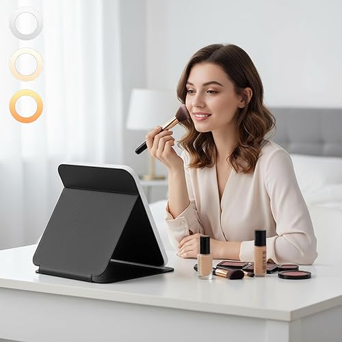 🪞 SPECCHIO LED PROFESSIONALE-TRUCCO PERFETTO IN OGNI LUCE!